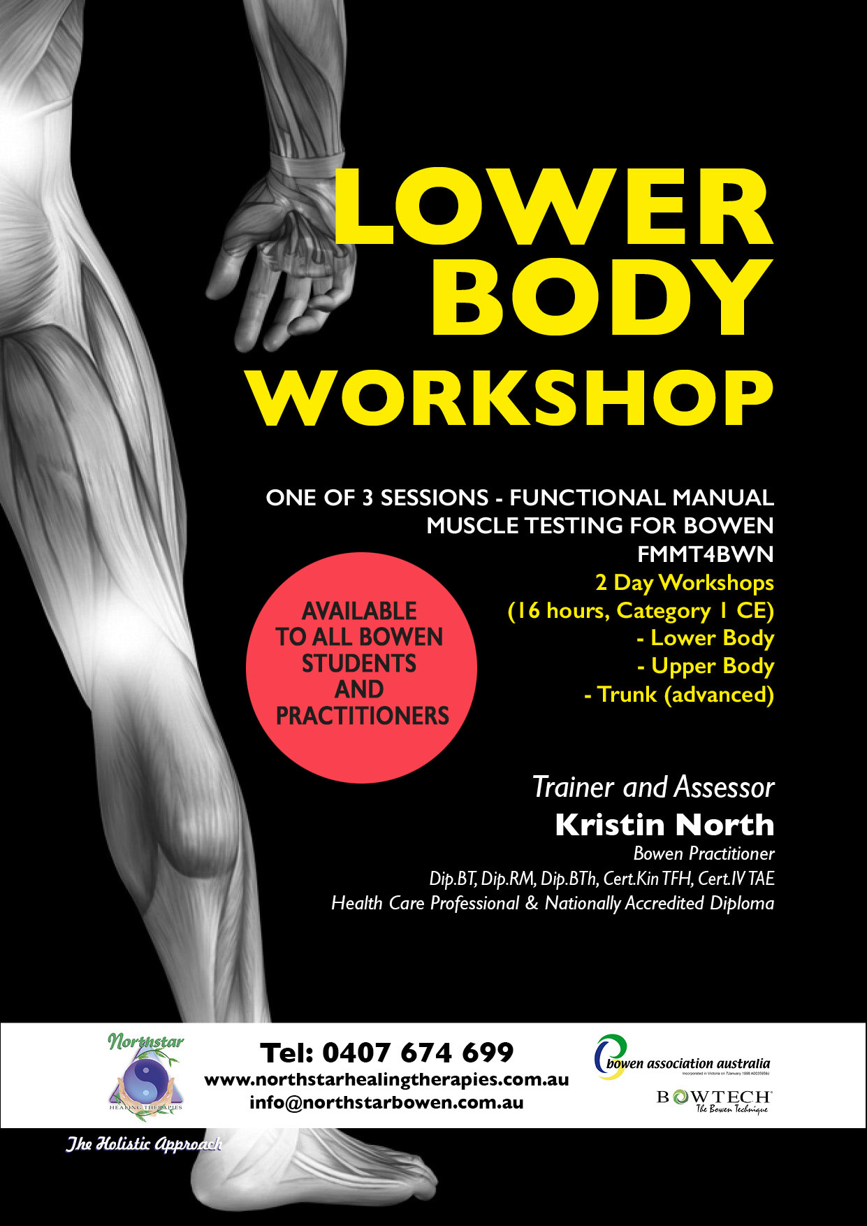 North Star Healing Therapies Functional Manual Muscle Testing Workshops